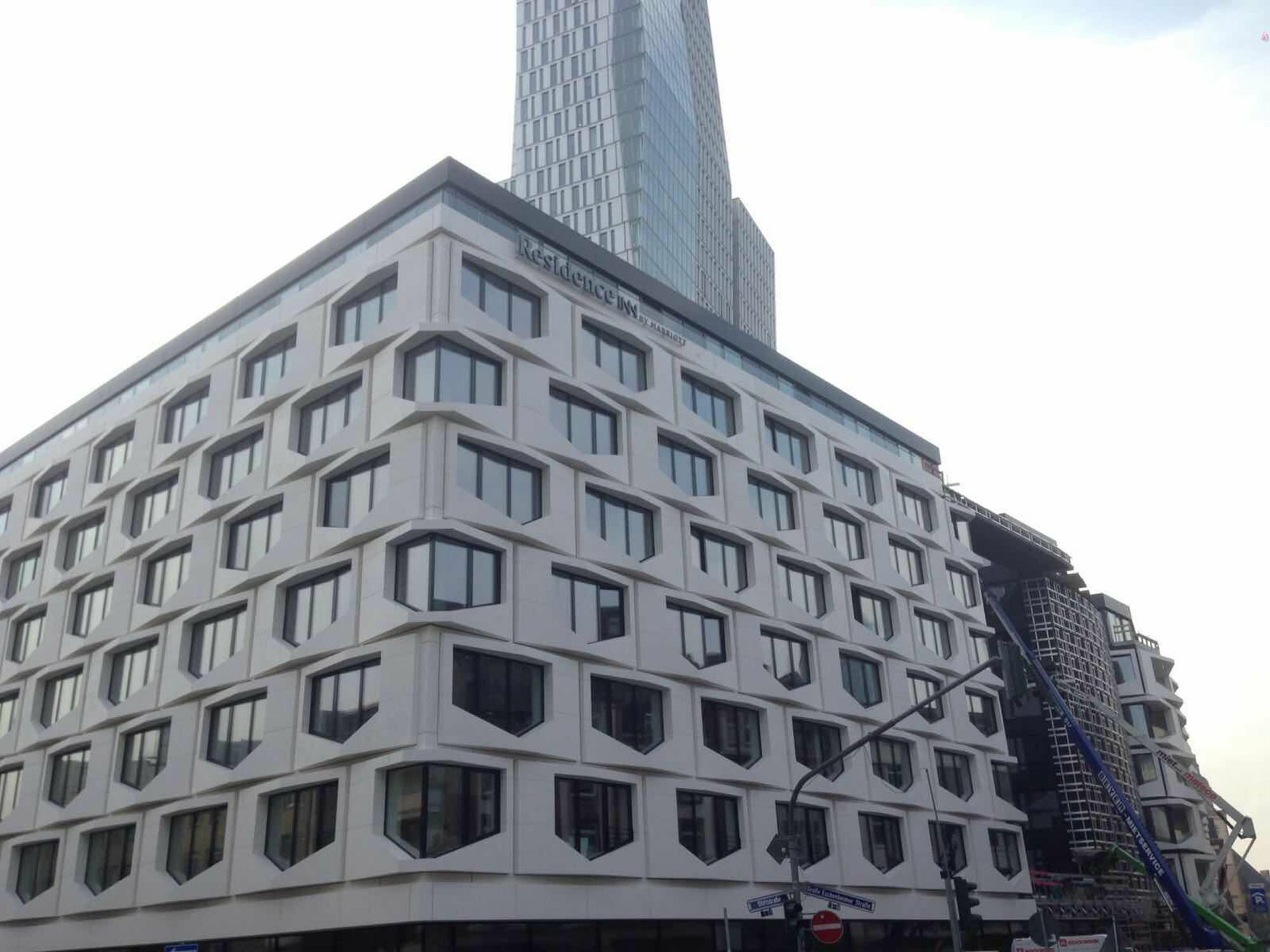 Residence Inn By Marriott Frankfurt City Center Fráncfort del Meno Exterior foto